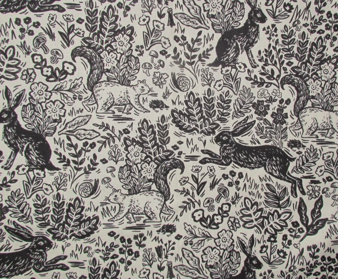 Rifle Paper Co Wildwood Fable Black on Cream