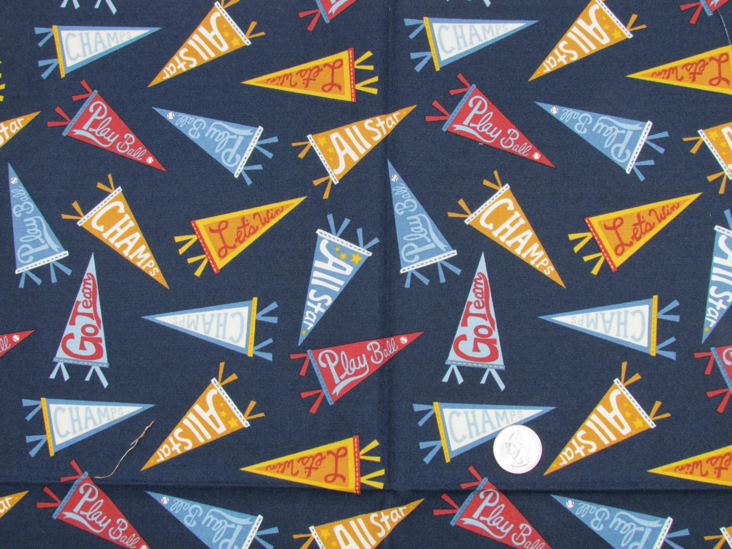 Moda All Star Pennant Party in Navy