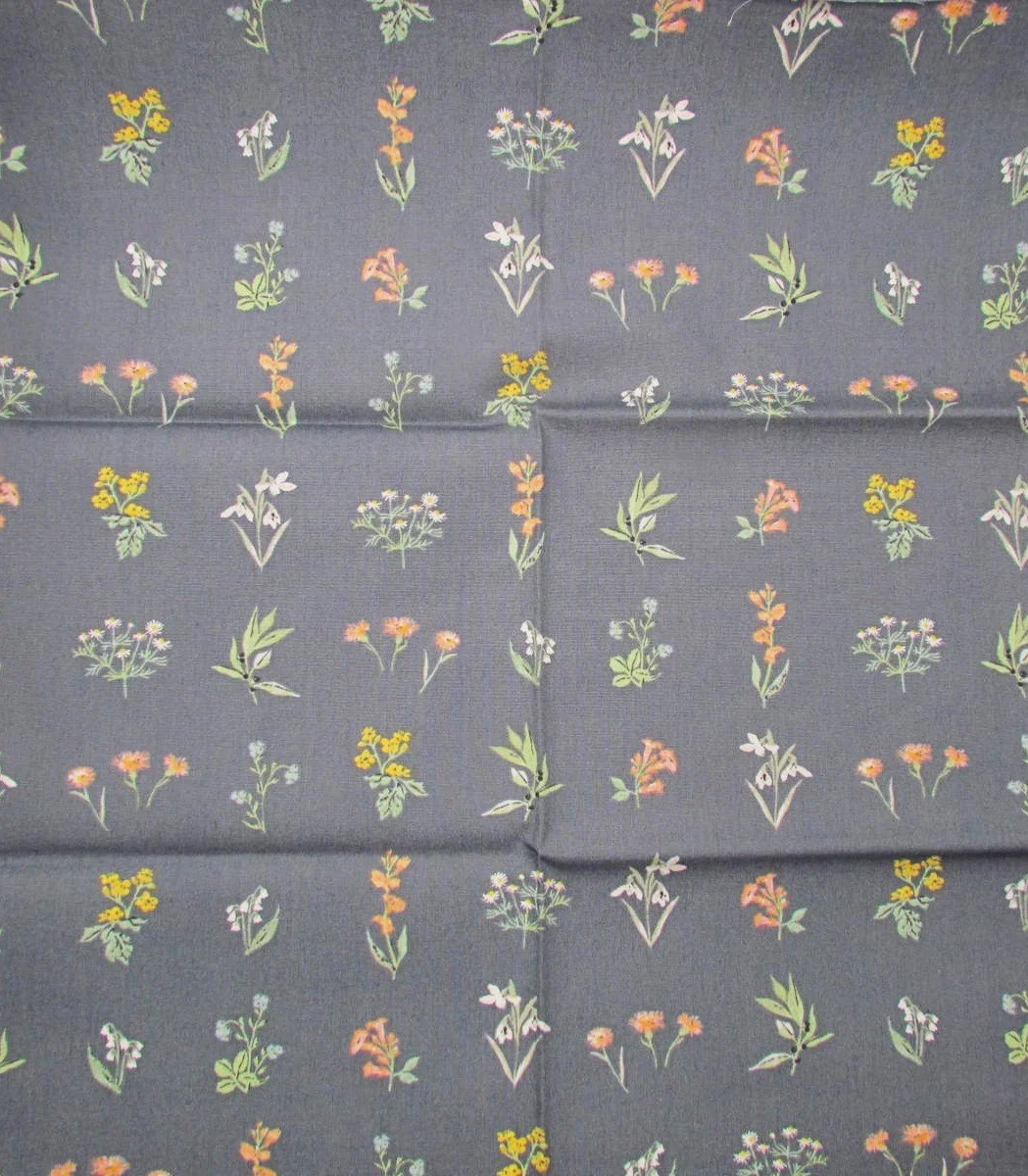 Art Gallery Prairie Edition Microflowers on Dusk Blue