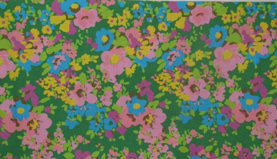 Jennifer Paganelli Green Multi-Floral