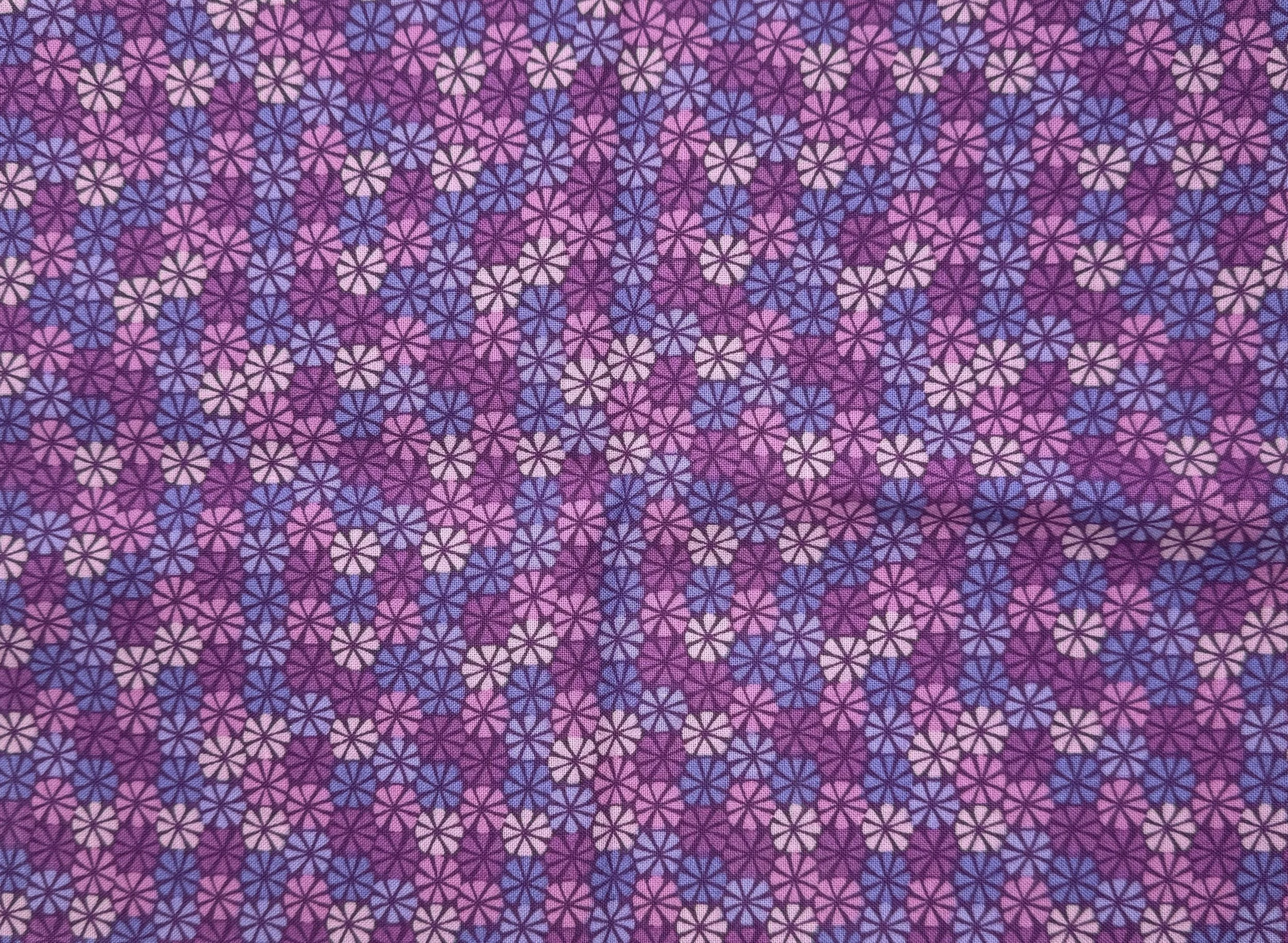 Shades of Purple Floral Design