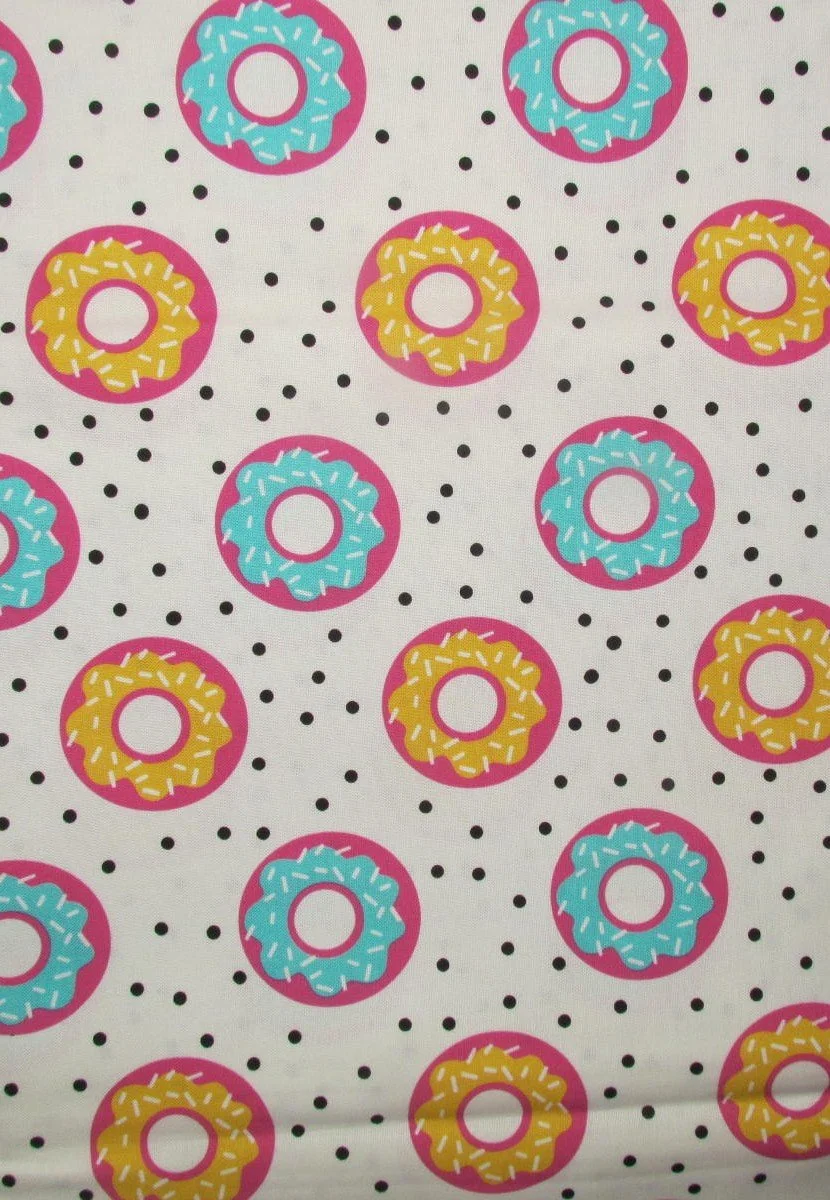 Moda Snack Shack Donut Worry in White