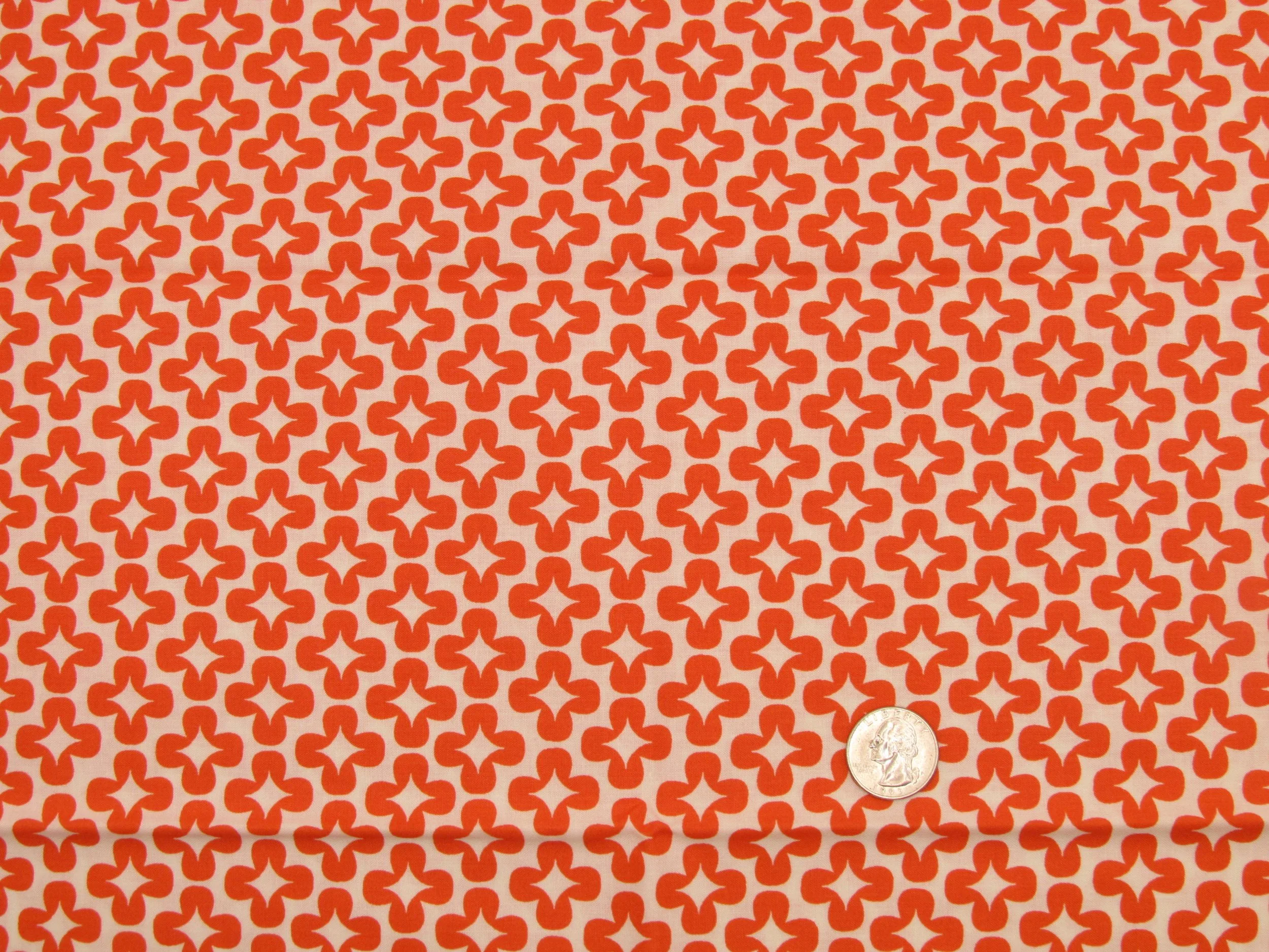 Ruby Star Florida Leaf from Persimmon in Orange