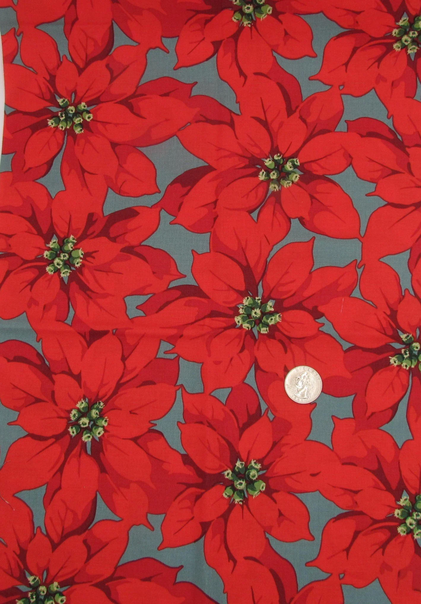Martha Negley Holly Day Large Poinsettia