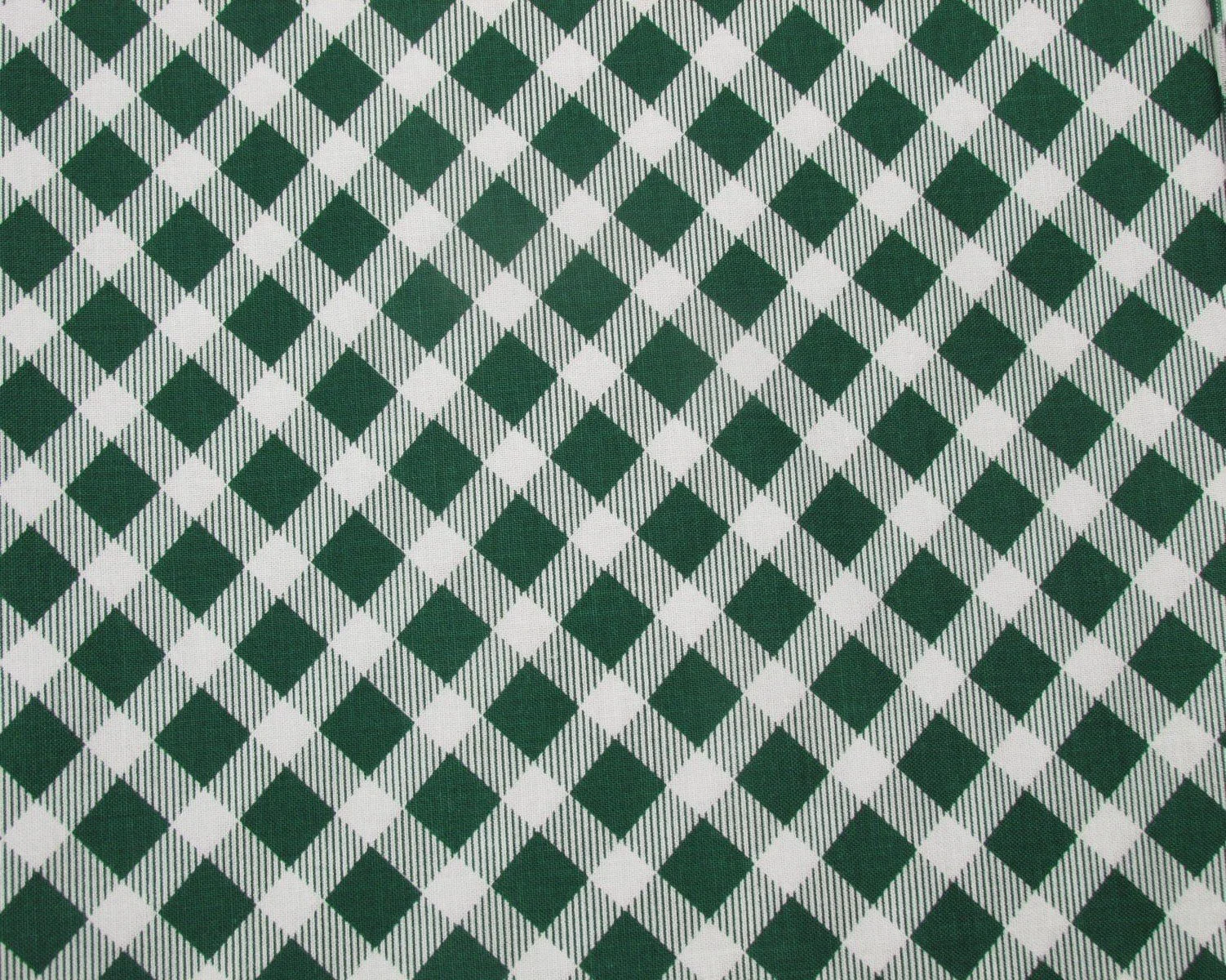 Benartex Country Christmas Jolly Plaid in Green