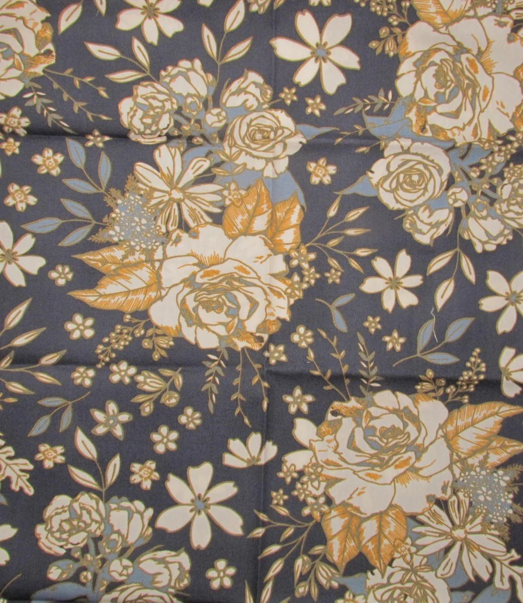Art Gallery Prairie Edition Florals and Botanicals on Black