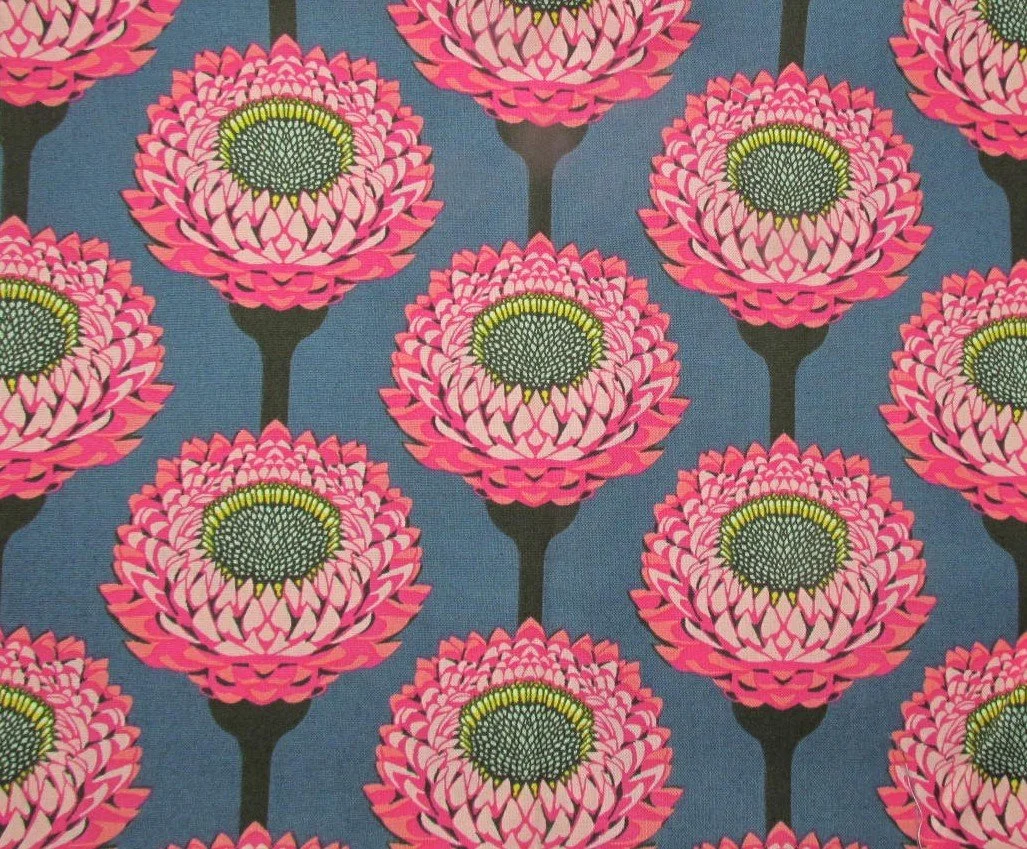Anna Maria Iconic Bursting Strawflower in Teal