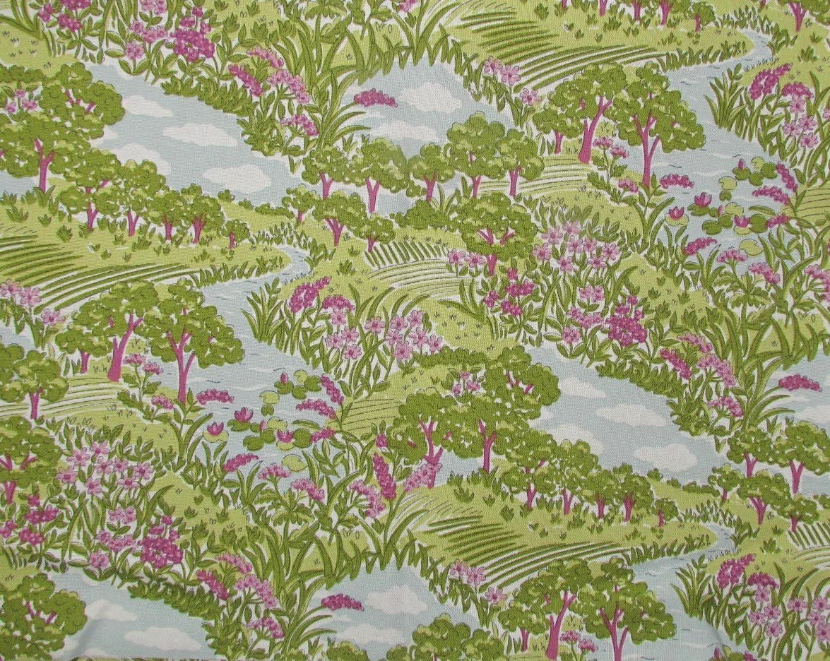 Liberty Botanist's Walk Botanist's Sketch in Purple