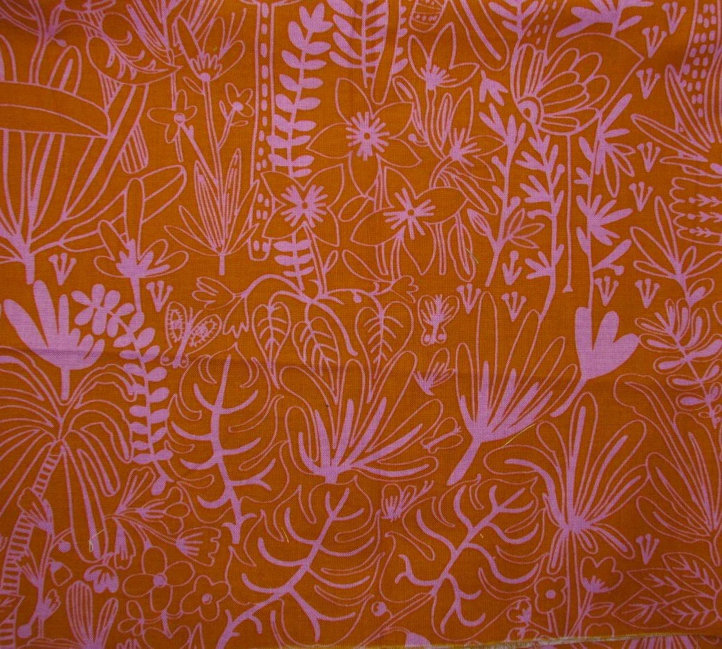 Free Spirit Jungle Hot in Orange and Pink