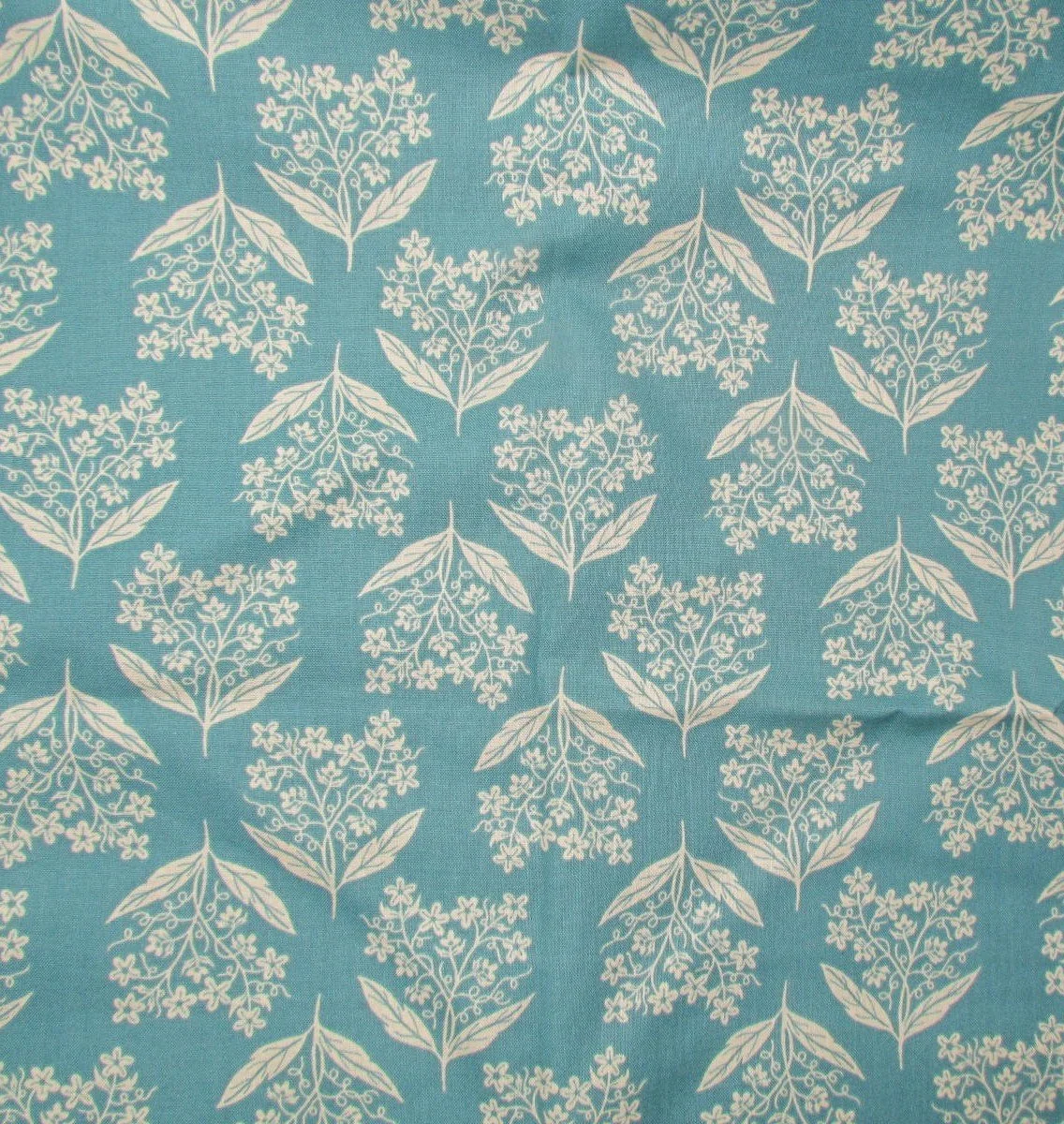 Ruby Star Verbena in Watercress Teal Color Way