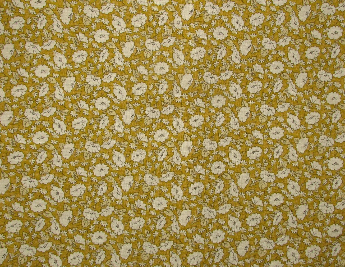 Liberty Fabrics Mayflower Meadow C in Gold