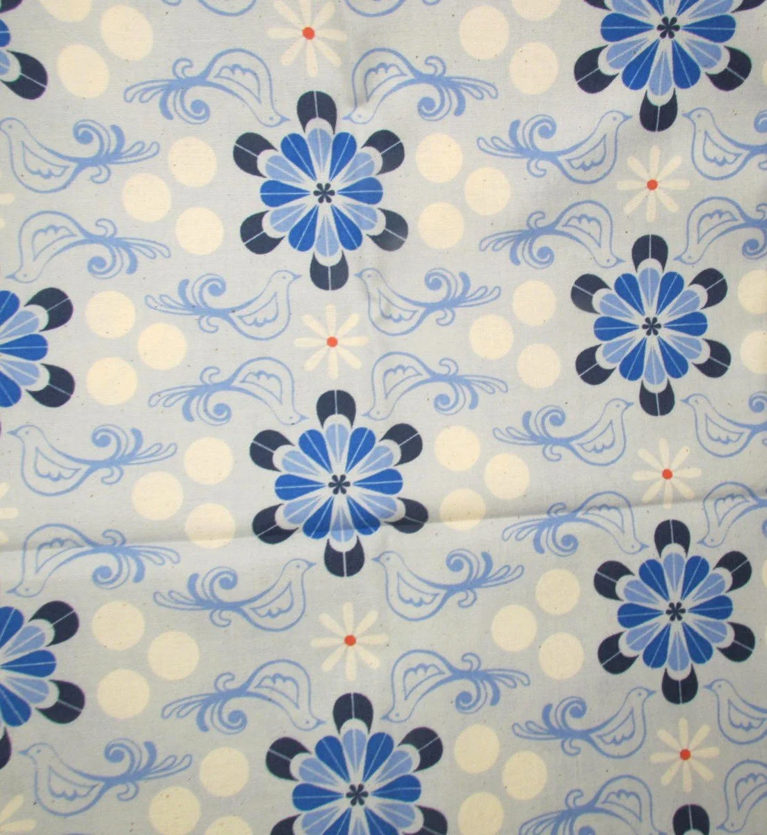 Cotton and Steel S.S. Bluebird Diner in Blue