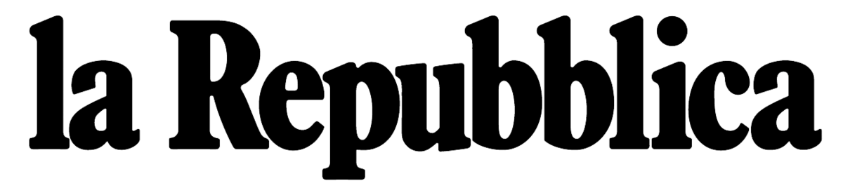 Text logo that reads 'la República' in black stylized font.