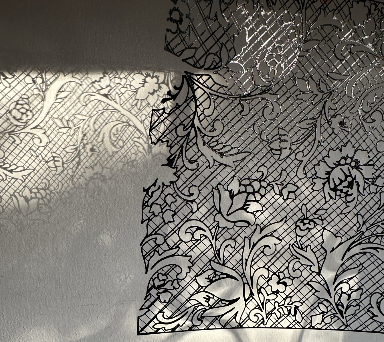 3D printed lace