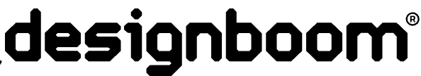 Black and white logo of the word 'designboom' in stylized lowercase letters.