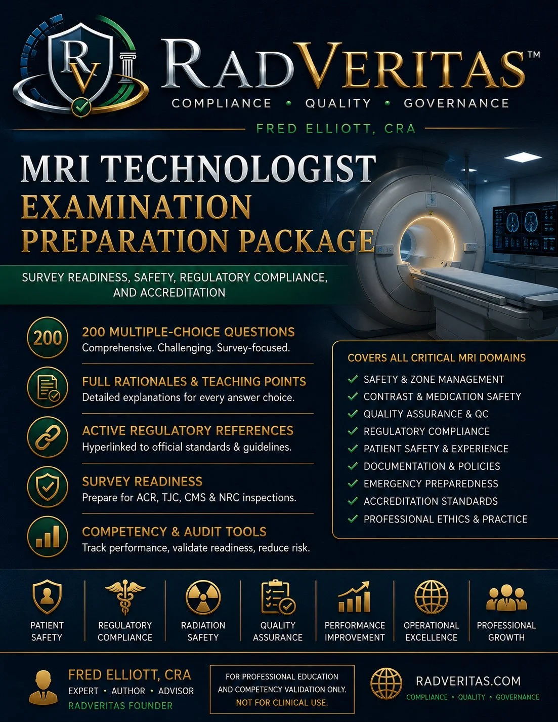 MRI Technologist Examination Preparation Package