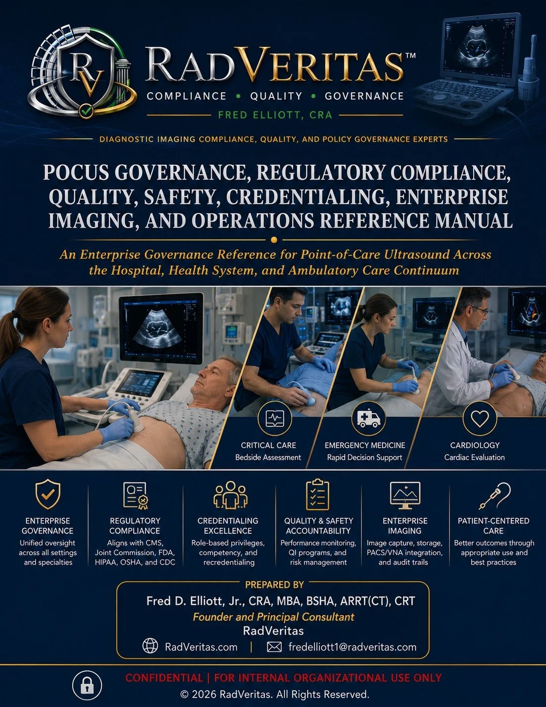 POCUS Governance, Regulatory Compliance, Quality, Safety, Credentialing, Enterprise Imaging, and Operations Reference Manual™