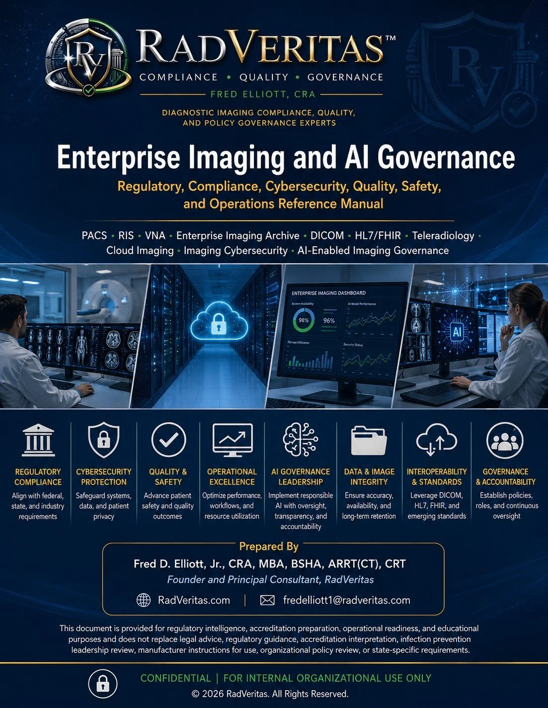 Enterprise Imaging and AI Governance Regulatory, Compliance, Cybersecurity, Quality, Safety, and Operations Reference Manual™
