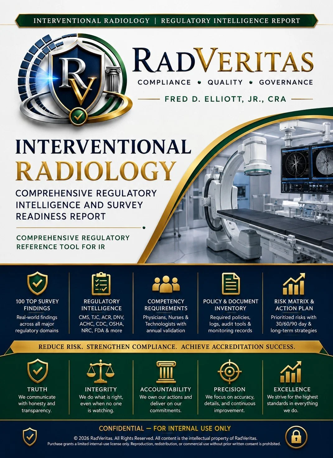 Interventional Radiology Comprehensive Regulatory Intelligence & Survey Readiness Report