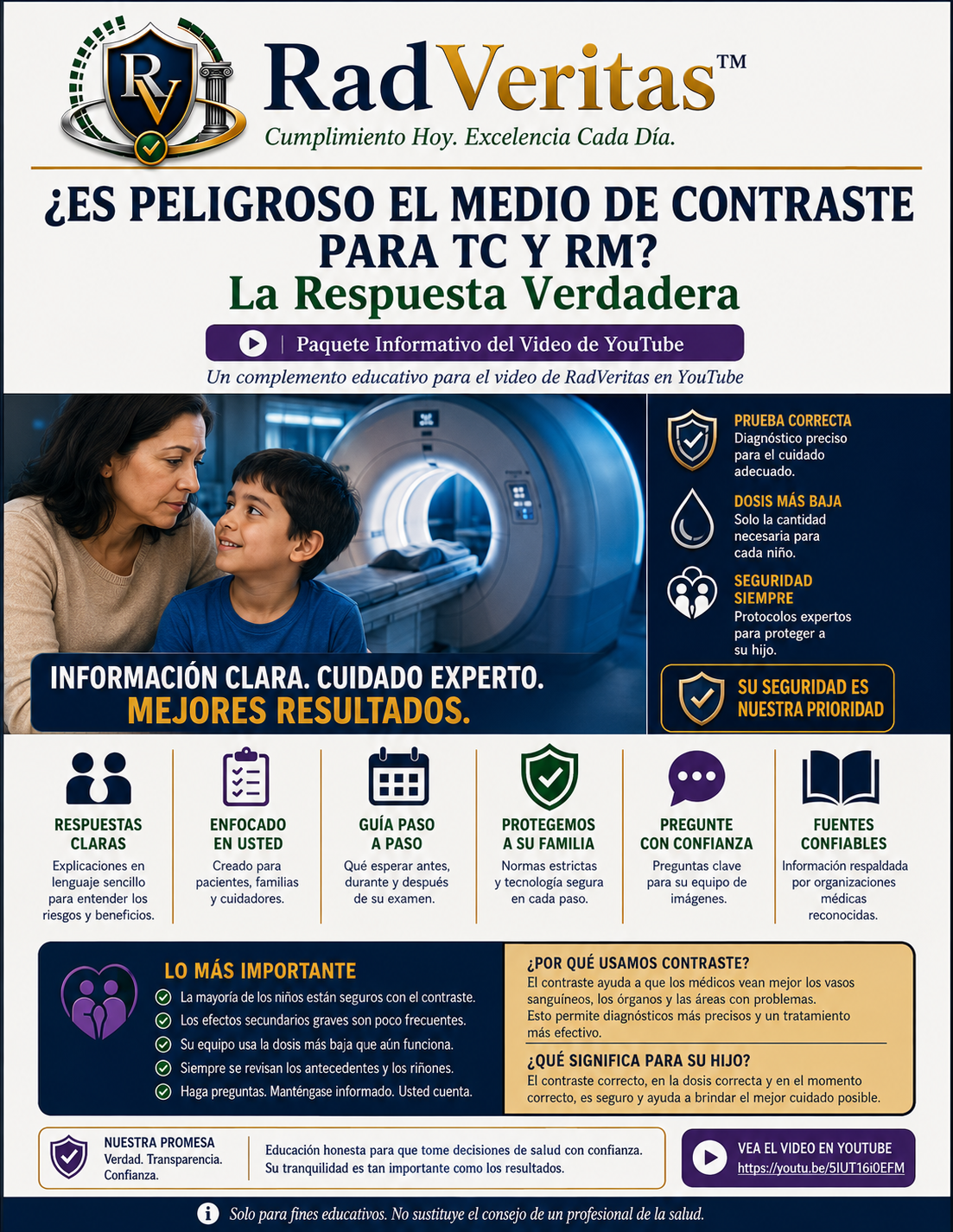 ¿ES PELIGROSO EL MEDIO DE CONTRASTE PARA TC Y RM?