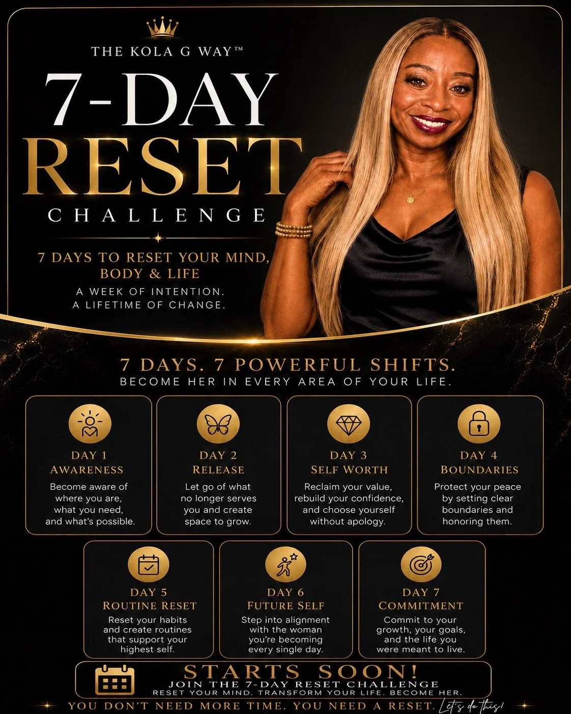 Kola G Way 7-Day Reset Challenge