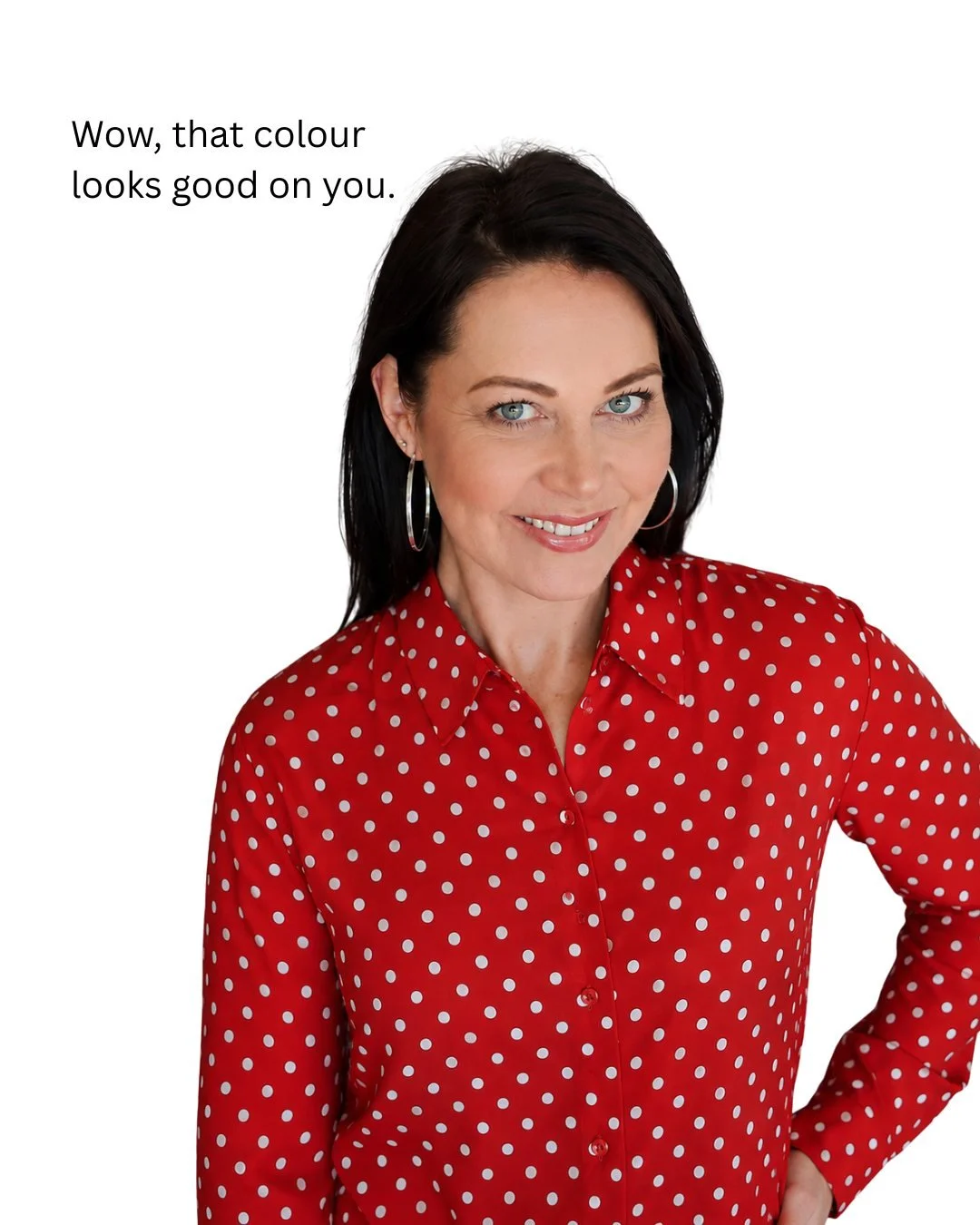 "Wow, that colour looks good on you."

Ever noticed people say this to you about the same colours, over and over? There's a reason:

Colour interacts predictably with your skin tone, eye colour, and natural contrast
The right shade lifts sh