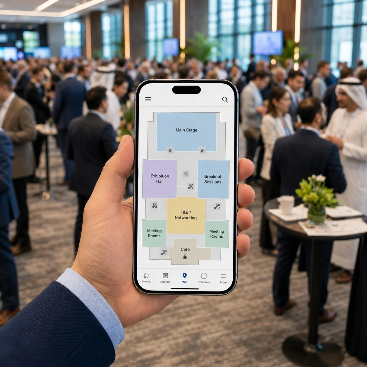 Event apps must be built around need