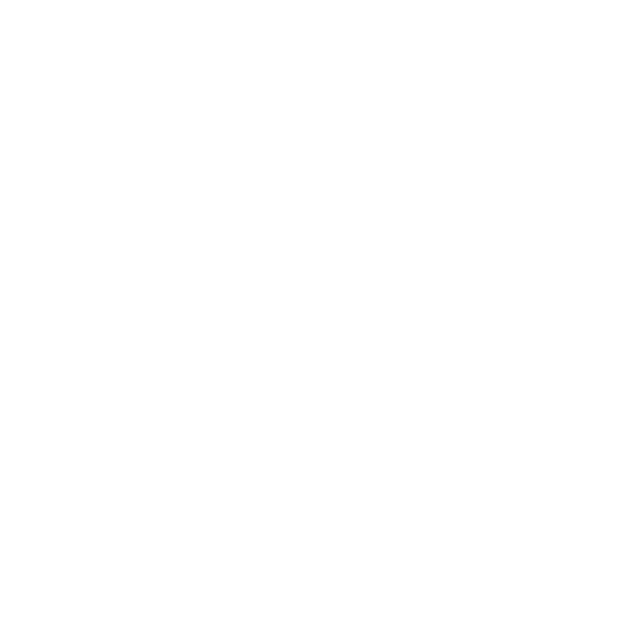 Neon outline of a modern armchair with cushions on a black background.
