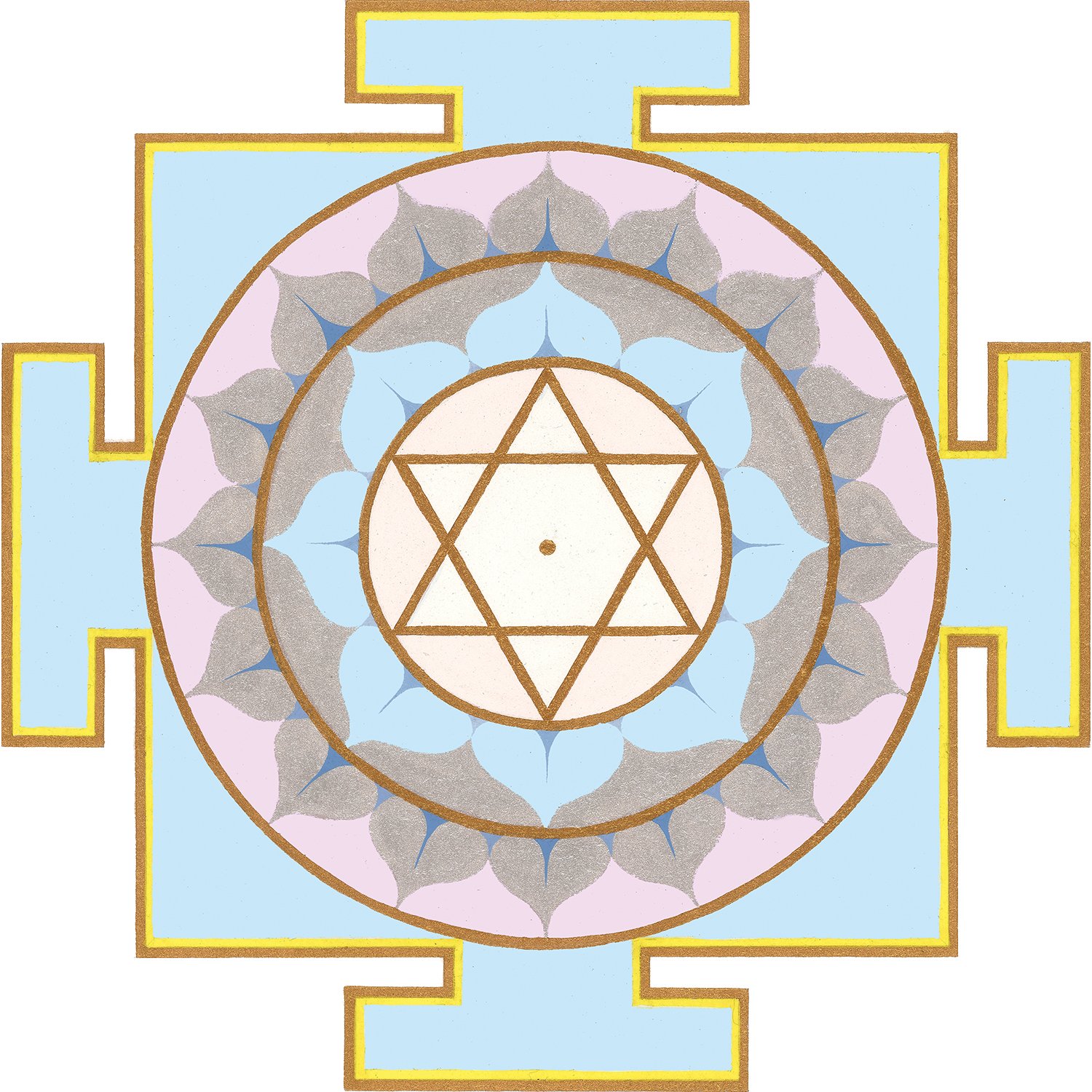 Moon Yantra Print