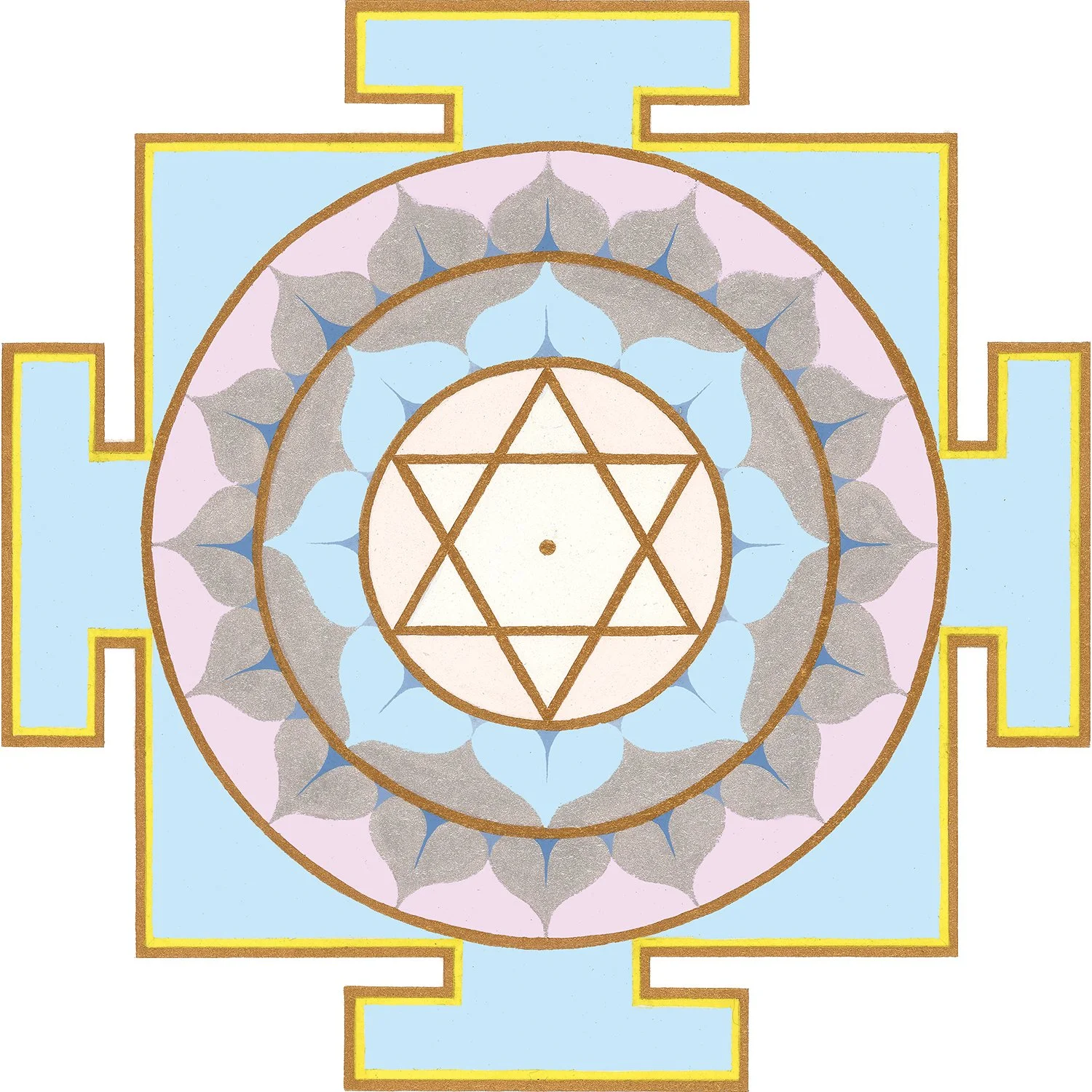Moon Yantra Print
