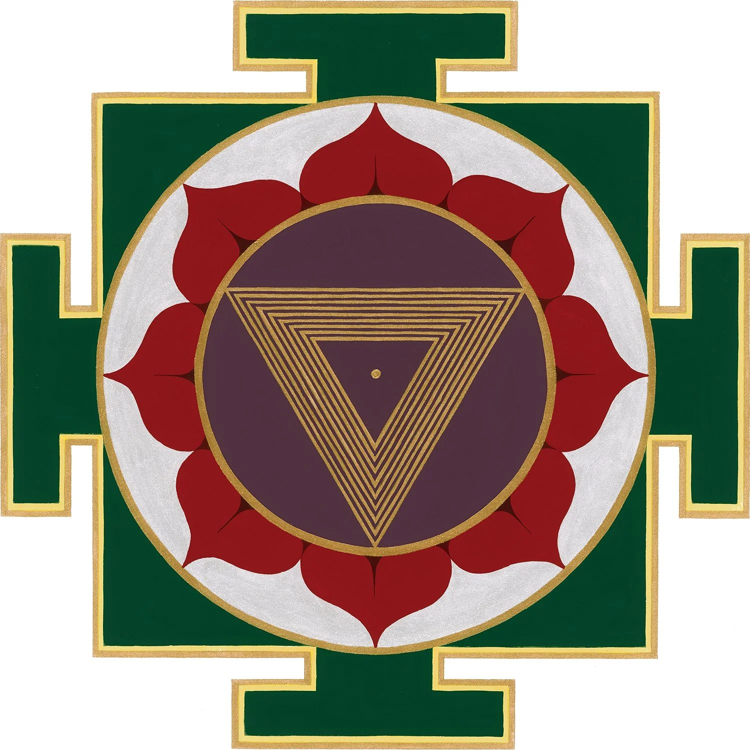 Tripur Bhairavi Yantra Print