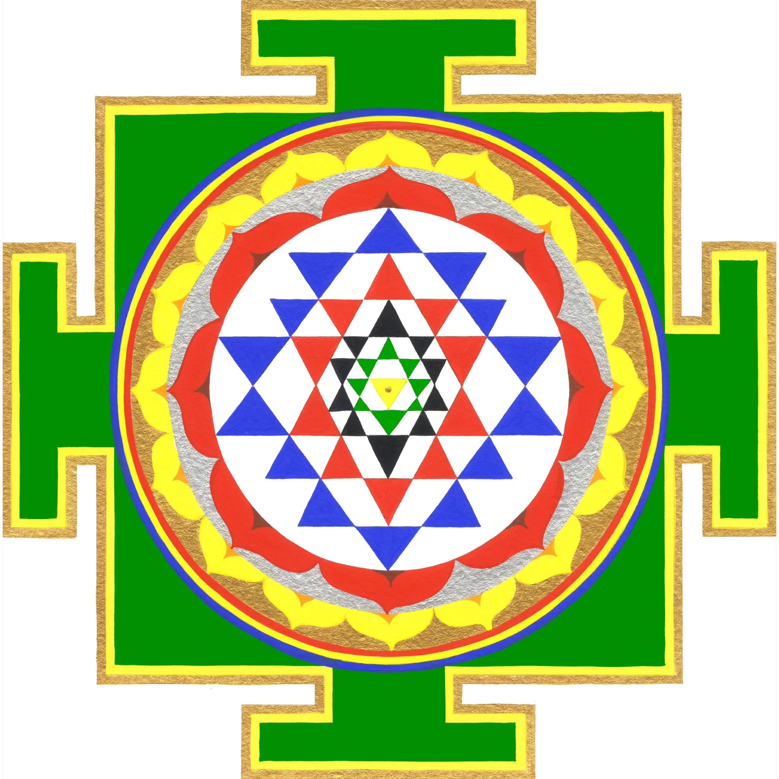 Sri Yantra 3 Print