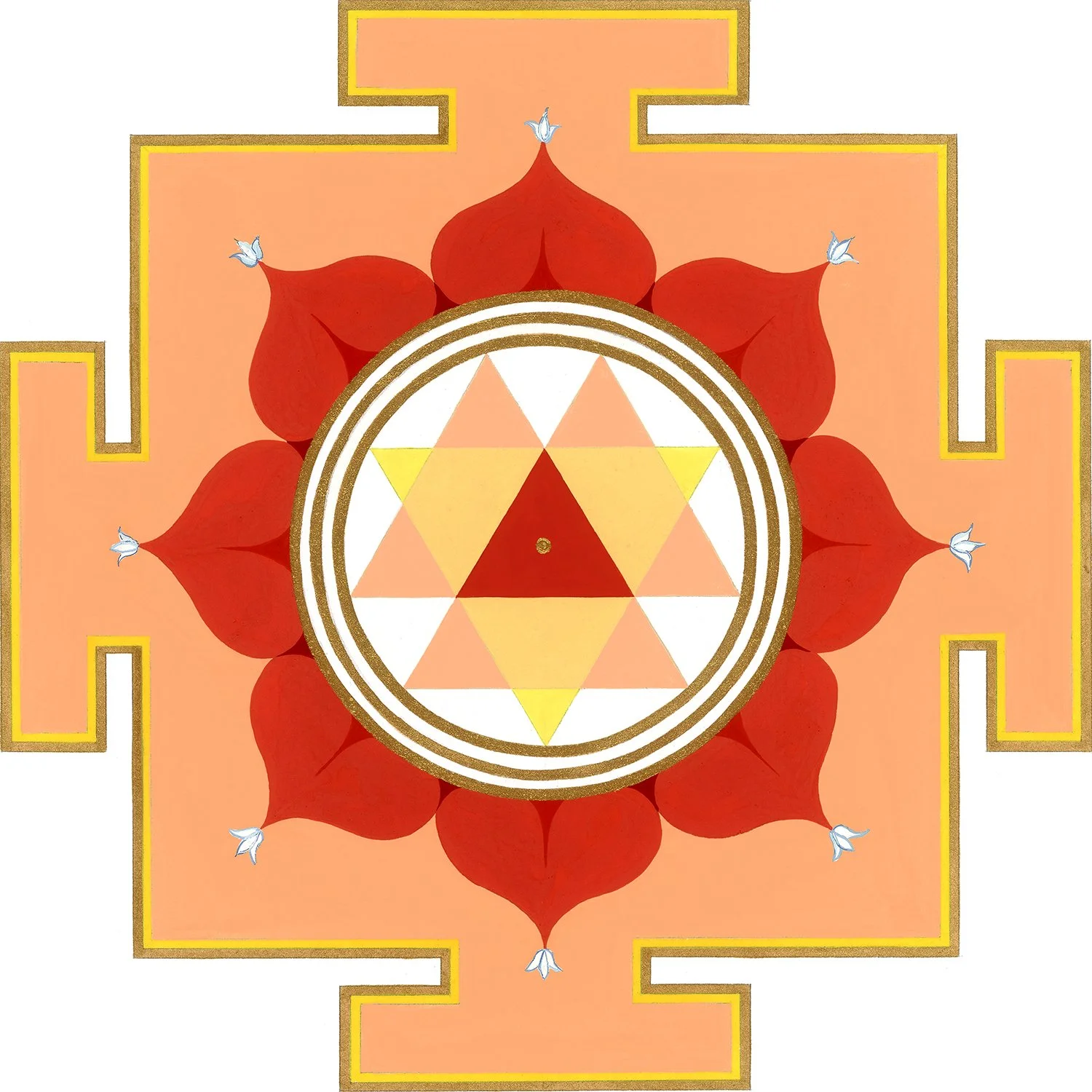 Durga Yantra Print