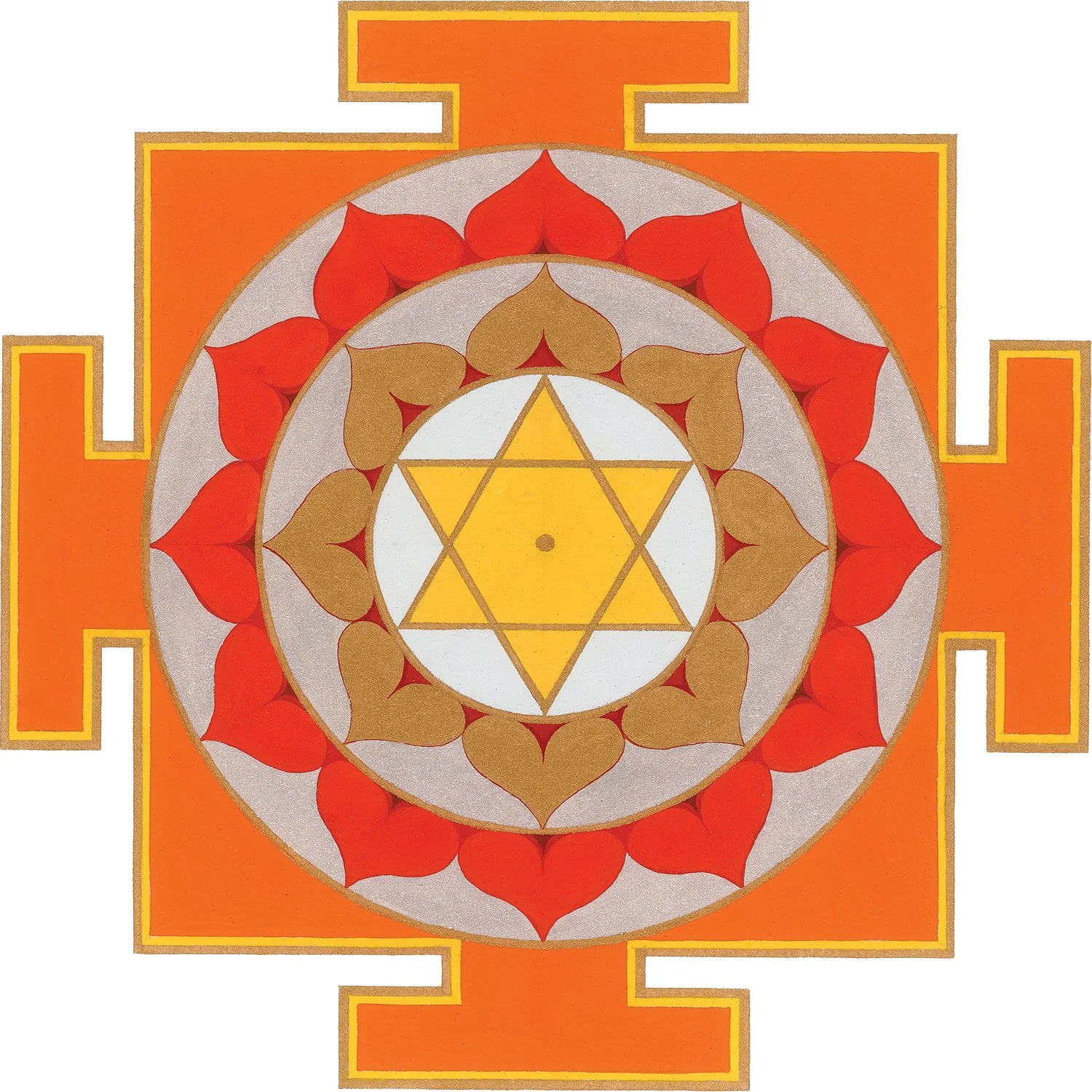 Sun Yantra Print