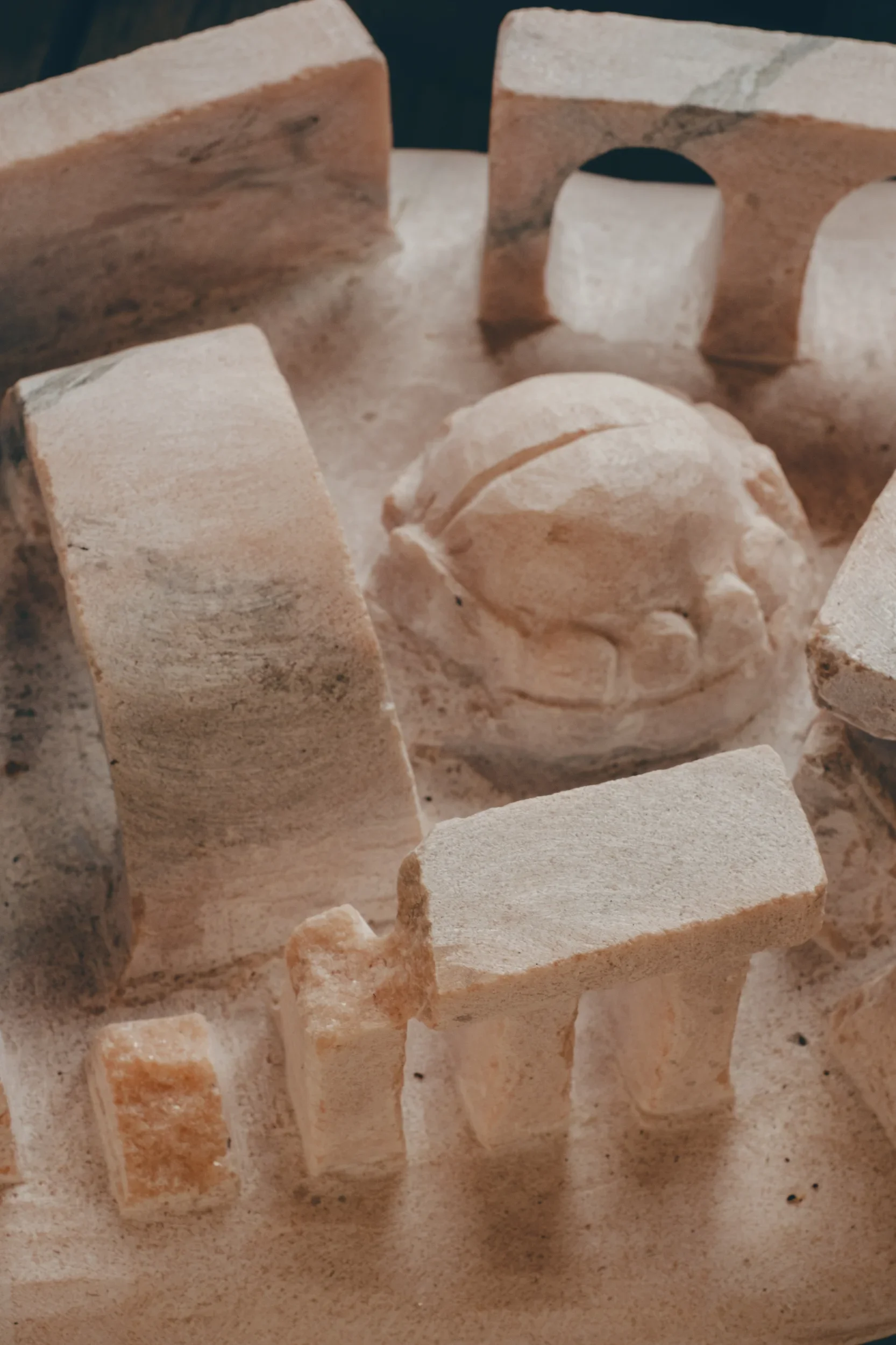 Escultura de Laura Canha - Branco de Cal