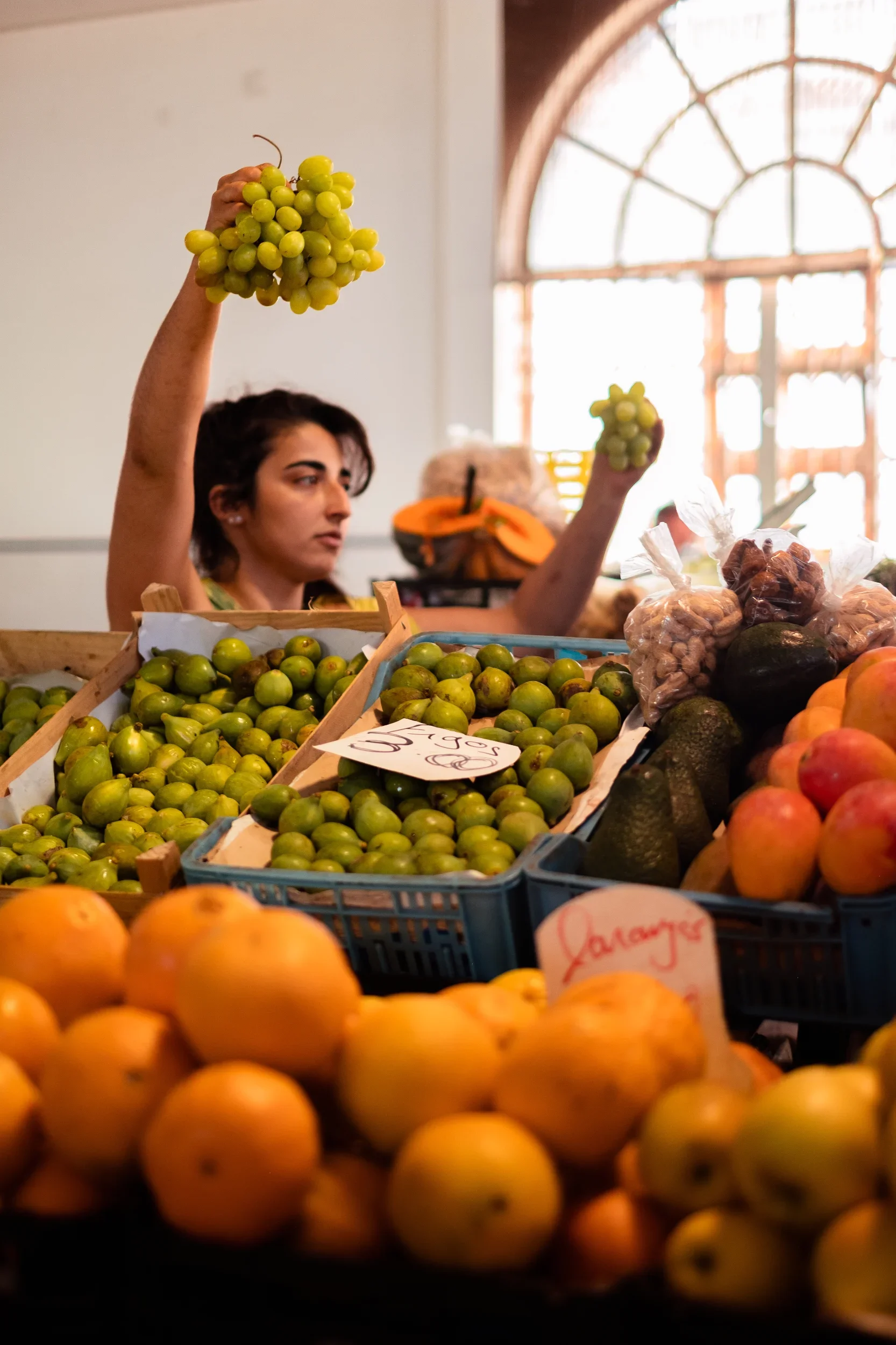 Mercado local da Maria Milfontes Alentejo - Branco de Cal