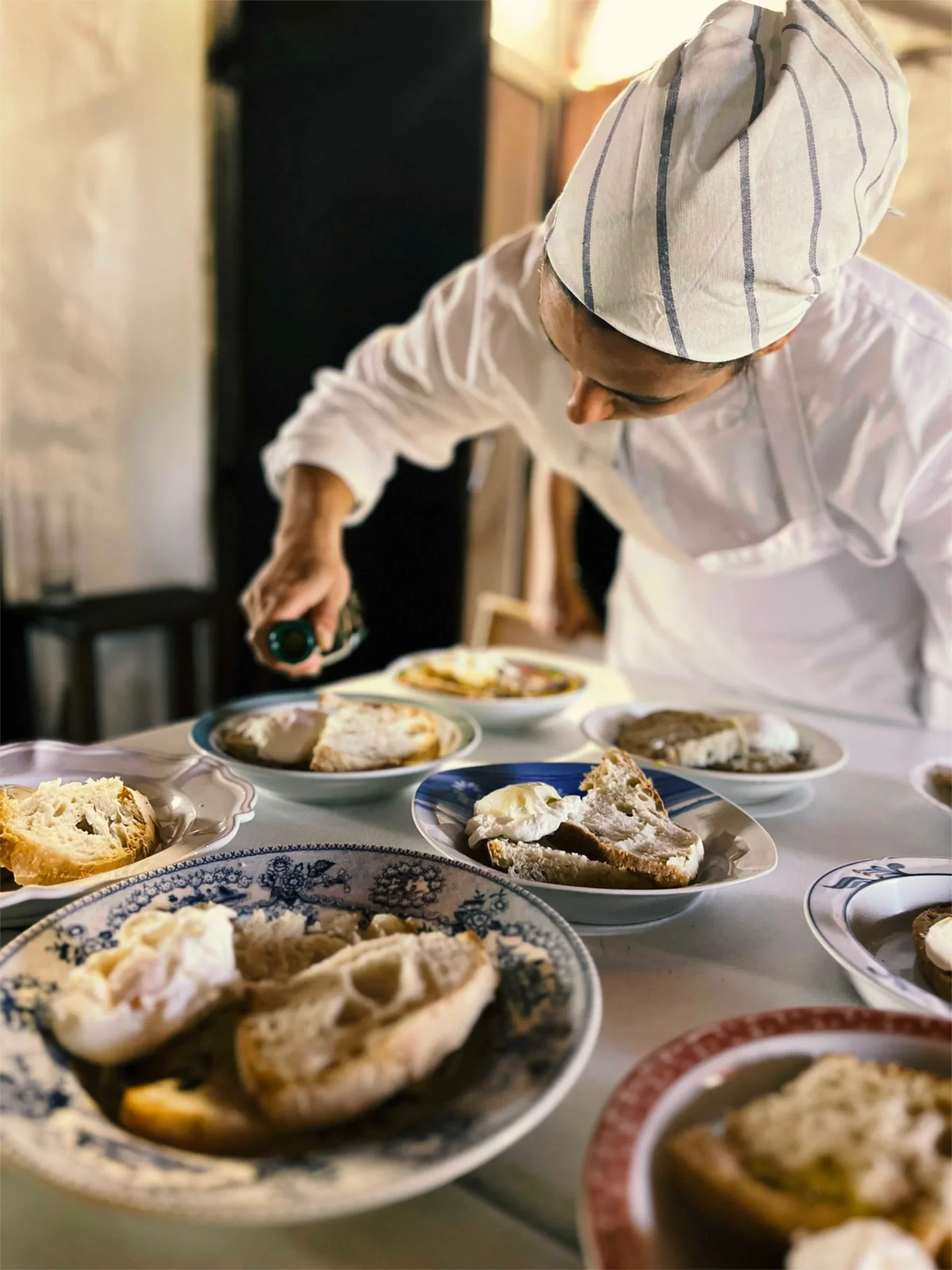 Mariana Canha a cozinhar - Branco de Cal