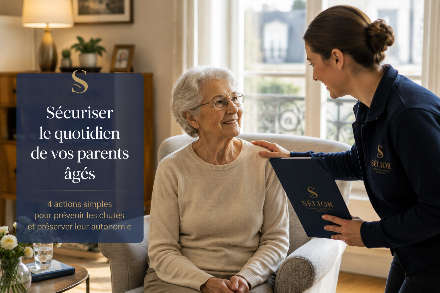 Maintien à domicile : 4 points clés pour sécuriser le quotidien de vos parents âgés