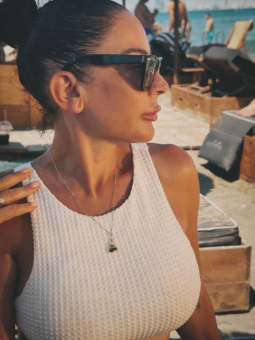 Cyprus Pebble Stack Necklace