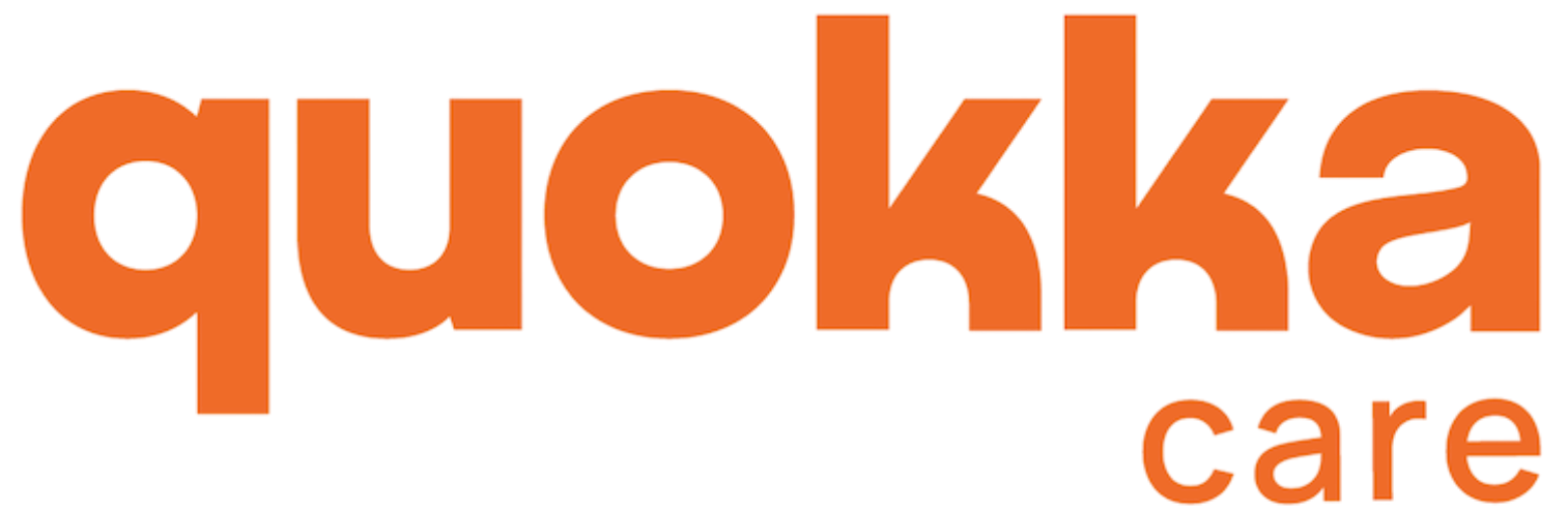 GioKka Care logo in orange text with a stylized font.