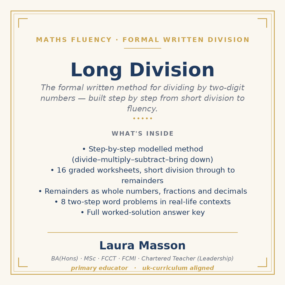 Long Division Pack