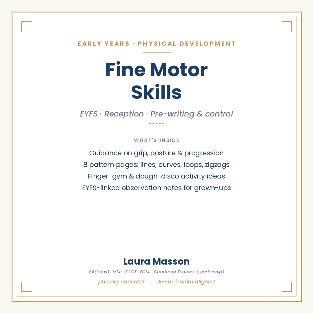 Fine Motor Skills Pack
