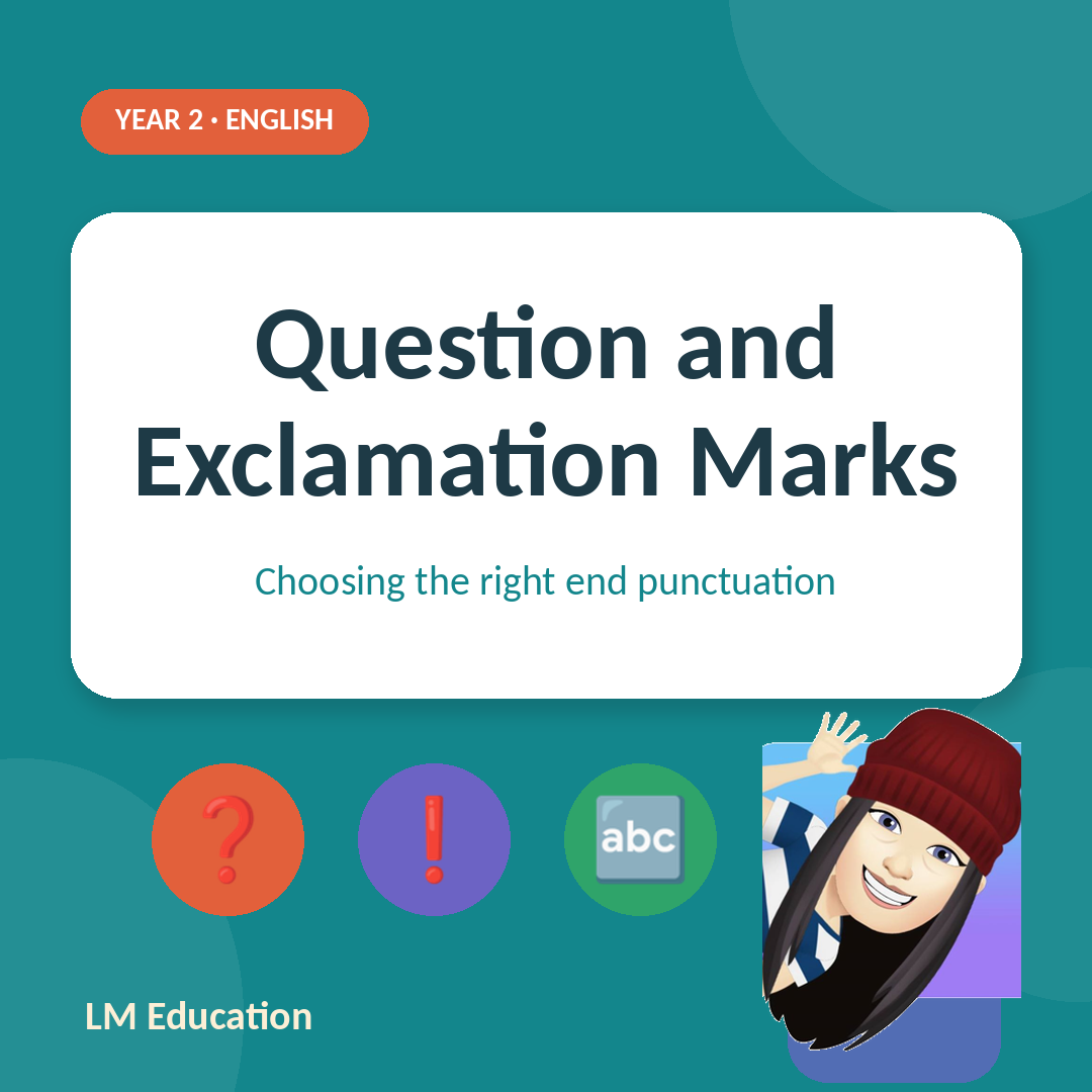 Question and Exclamation Marks — Year 2 English