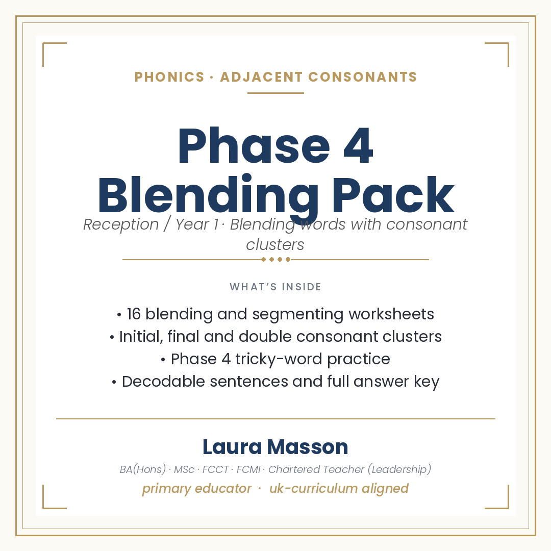 Phase 4 Phonics