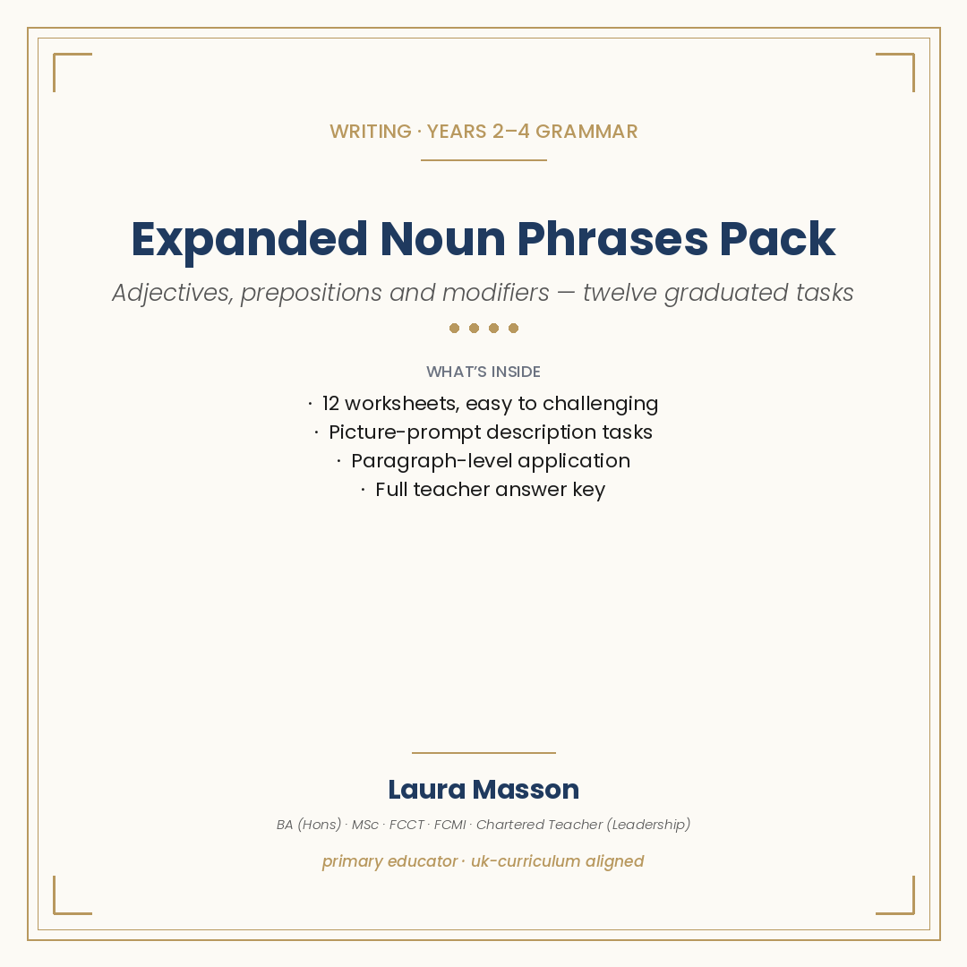 Expanded Noun Phrases Pack
