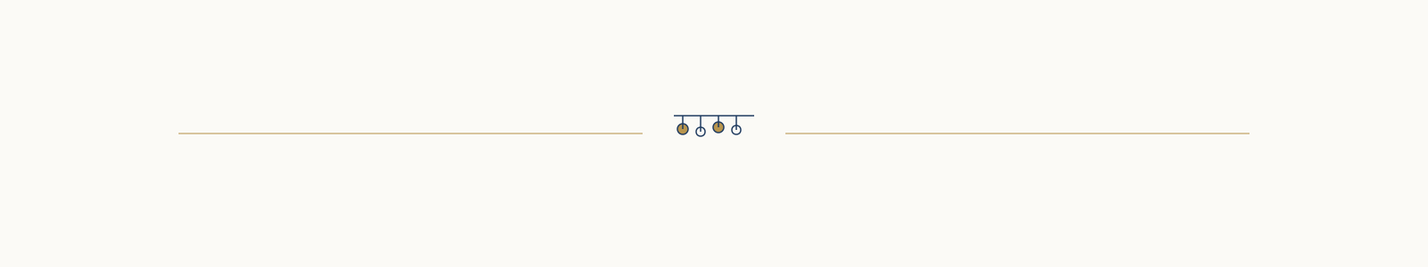 Sample design featuring hanging hooks and lines on a minimalist background.