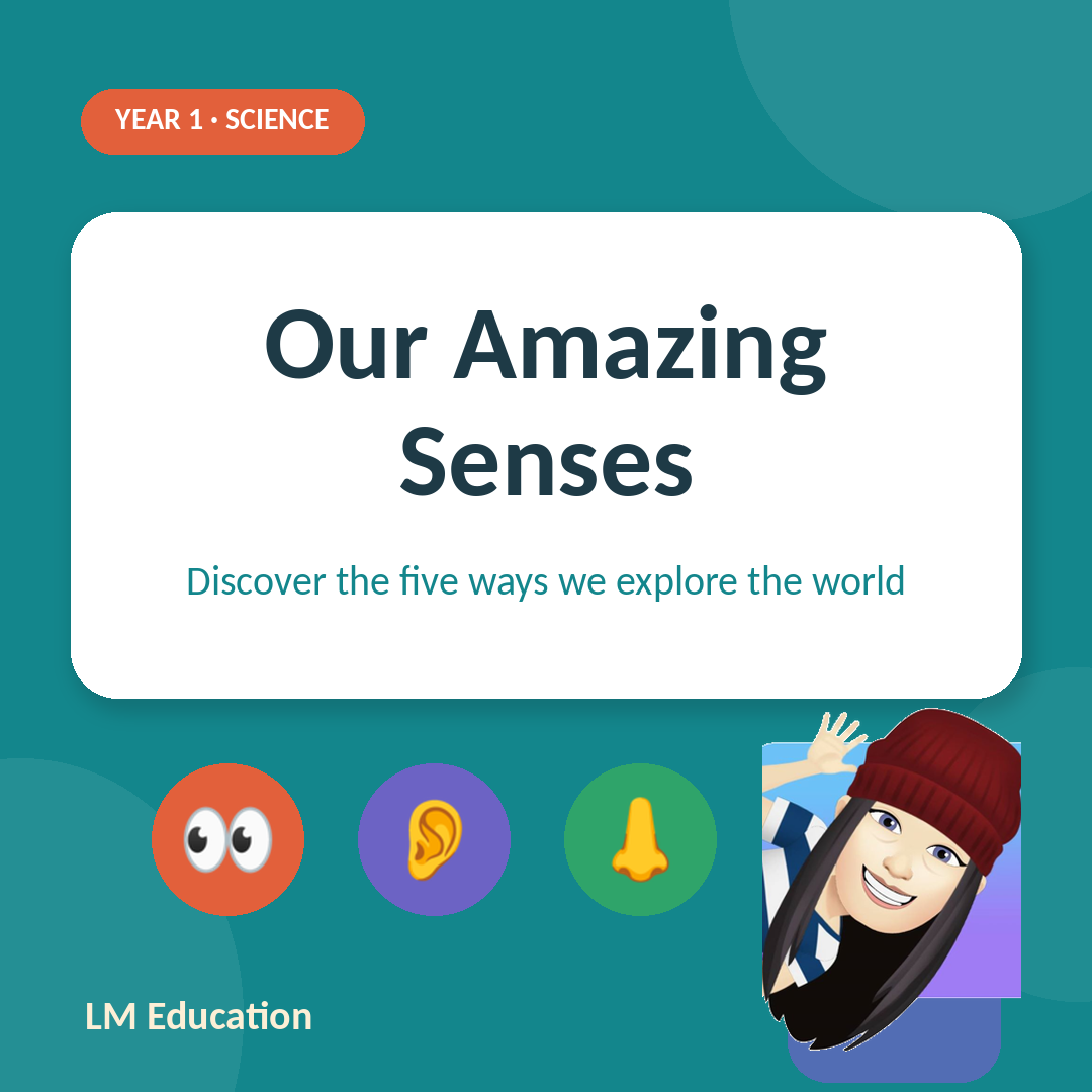 Our Amazing Senses — Year 1 Science