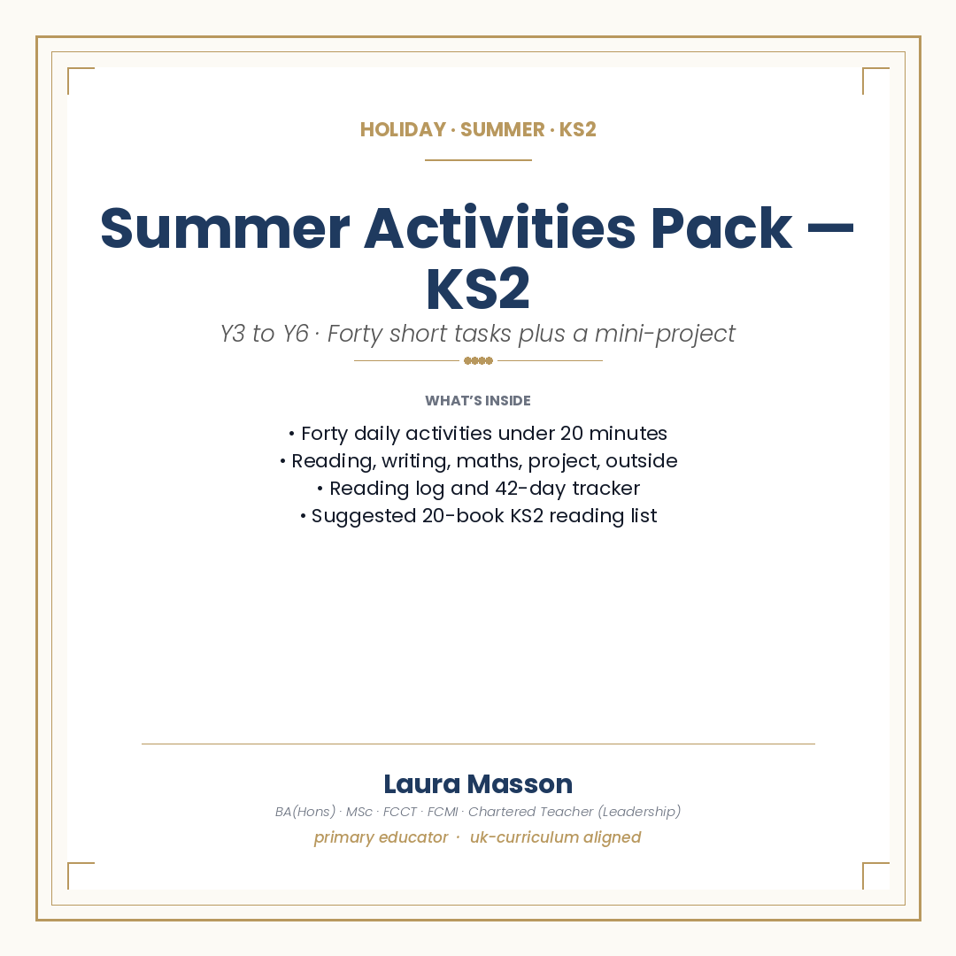 KS2 Comprehension Pack