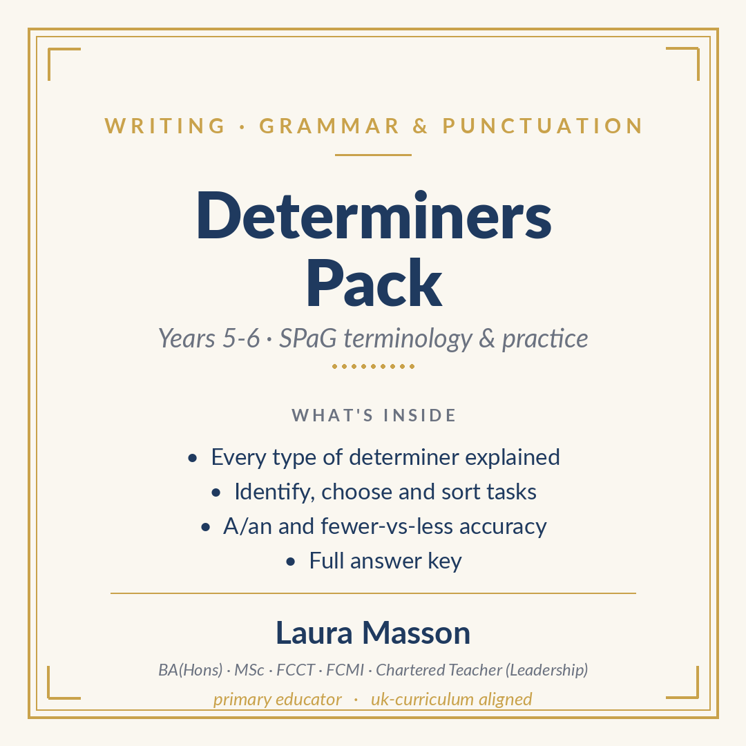 Determiners Pack