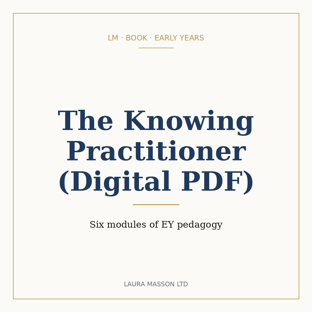 The Knowing Practitioner (Digital PDF)